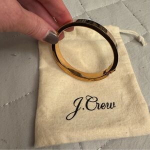 JCREW Rose Gold Hinge Bracelet